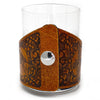 Handcrafted Leather Wrapped Whiskey Glass | Lab Bird Dog