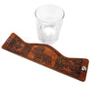 Handcrafted Leather Wrapped Whiskey Glass | Mallard Retrieved