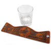 Handcrafted Leather Wrapped Whiskey Glass | Mallards in Flight