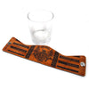 Handcrafted Leather Wrapped Whiskey Glass | IGWT Eagle Rocks Glass