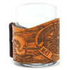 Handcrafted Leather Wrapped Whiskey Glass | Pirate Toast - NEPTUNE