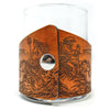 Handcrafted Leather Wrapped Whiskey Glass | Pirate Toast - Pirate Ship