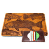 Handcrafted Leather Original Mens Wallet -  FL Inshore Slam
