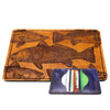 Handcrafted Leather Original Mens Wallet -  FL Inshore Slam