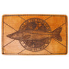 Handcrafted Leather Original Mens Wallet -  FL Flag Snook