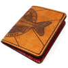 Handcrafted Leather Original Mens Wallet -  FL Flag Snook