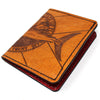 Handcrafted Leather Original Mens Wallet -  FL Flag Swordfish