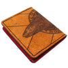 Handcrafted Leather Original Mens Wallet -  FL Flag Redfish