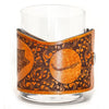 Handcrafted Leather Wrapped Whiskey Glass | Bass Rocks Glass