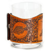Handcrafted Leather Wrapped Whiskey Glass | Bass Gulp