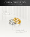 Cuban Link Ring (Gold)