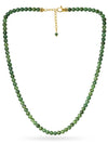 Green Jade Beaded Necklace