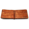 Handcrafted Permits Leather Bill Fold Wallet - Made to Order in USA