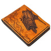 Handcrafted Largemouth Bass Leather Bill Fold Wallet - Made to Order in USA