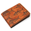 Handcrafted Offshore Slam Leather Bill Fold Wallet - Made to Order in USA