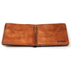 Handcrafted Offshore Slam Leather Bill Fold Wallet - Made to Order in USA