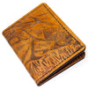 Handcrafted Leather Original Mens Wallet -  Pair of Permits