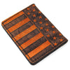Handcrafted Leather Original Mens Wallet - Stars and Stripes