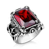 Men's Retro Ornament Titanium Steel Fashionmonger Nordic Stainless Rings
