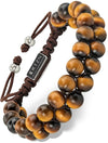 Tigers Eye Beaded Bracelet - Morocco