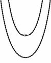 Black Rope Chain (3mm)