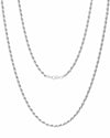Silver Rope Chain (3mm)