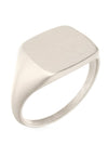 Square Signet Rings (Oxidized)