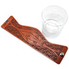 Handcrafted Leather Wrapped Whiskey Glass | Snook Rocks Glass