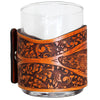 Handcrafted Leather Wrapped Whiskey Glass | Tarpon Rocks Glass