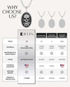 Memento Mori Pendant Necklace