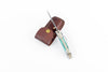 AzureGlide Tanto Series Damascus Steel Turquoise (Resin) TF-039