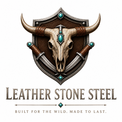 Leather Stone Steel
