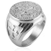 St. Benedict Medal Vintage Ring - Silver