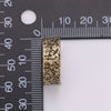 Gold Hammered Band--Men's Gold Adjustable Ring--Stackable Band--Simple and Unique--Gold Plated Hammered Band-Rustic Band