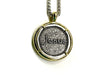 Jesus Stamped Medal with Gold Trim Jesus Cross Silver Jesus Cast Medallion Stainless Steel Box Chain