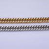 Men's Chain Necklace, Cuban Link Chain Necklace, Stainless Steel Silver Chain, 7mm Cuban Chain Necklace 23.5 inch | WA-1591 WA-1592 Clearance Pricing